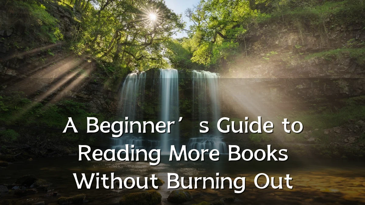 A Beginner’s Guide to Reading More Books Without Burning Out