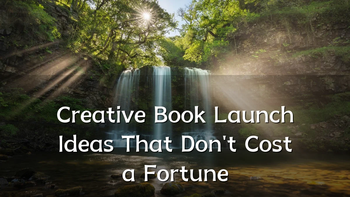 Creative Book Launch Ideas That Don't Cost a Fortune