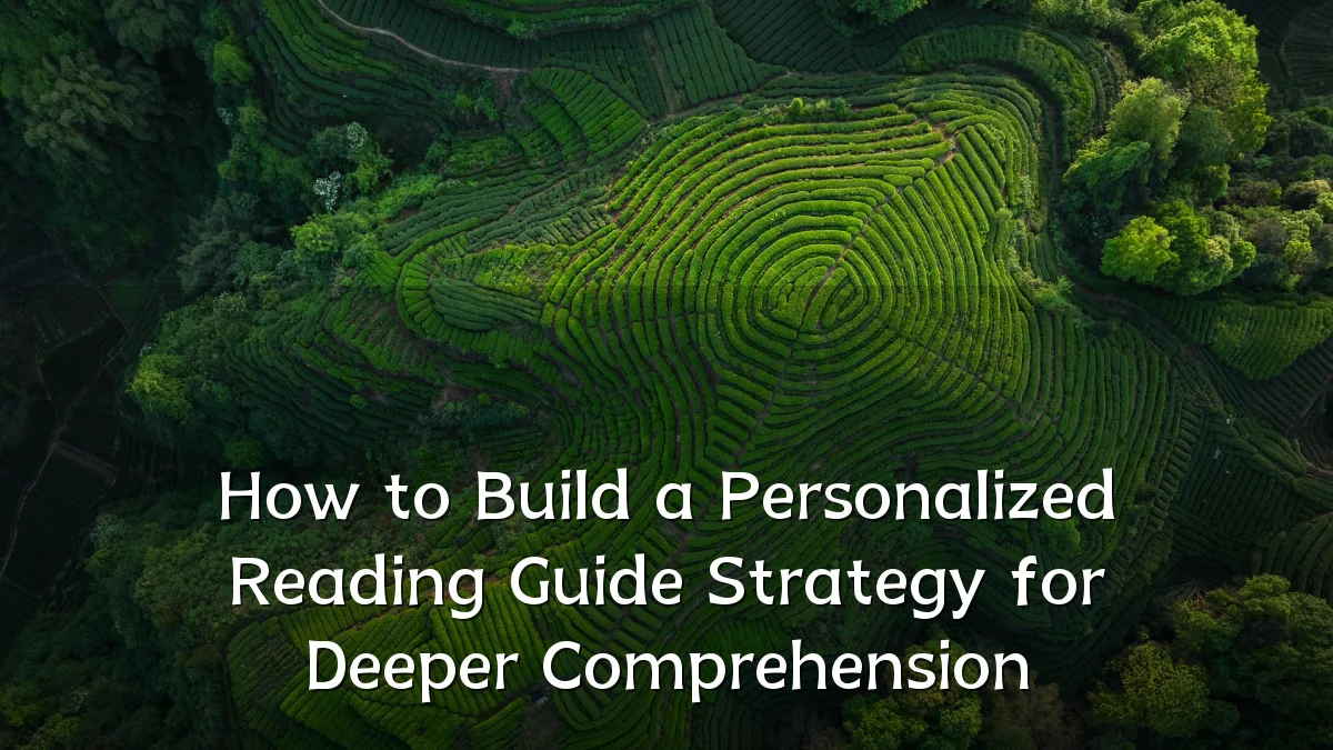 How to Build a Personalized Reading Guide Strategy for Deeper Comprehension