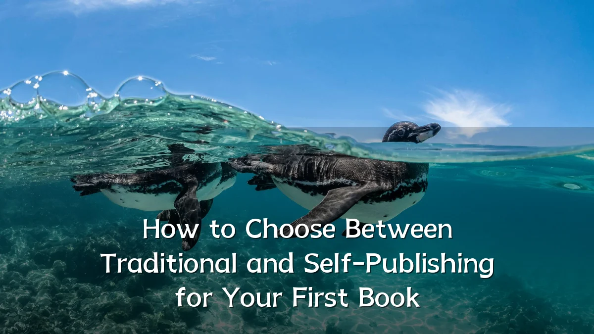 How to Choose Between Traditional and Self-Publishing for Your First Book