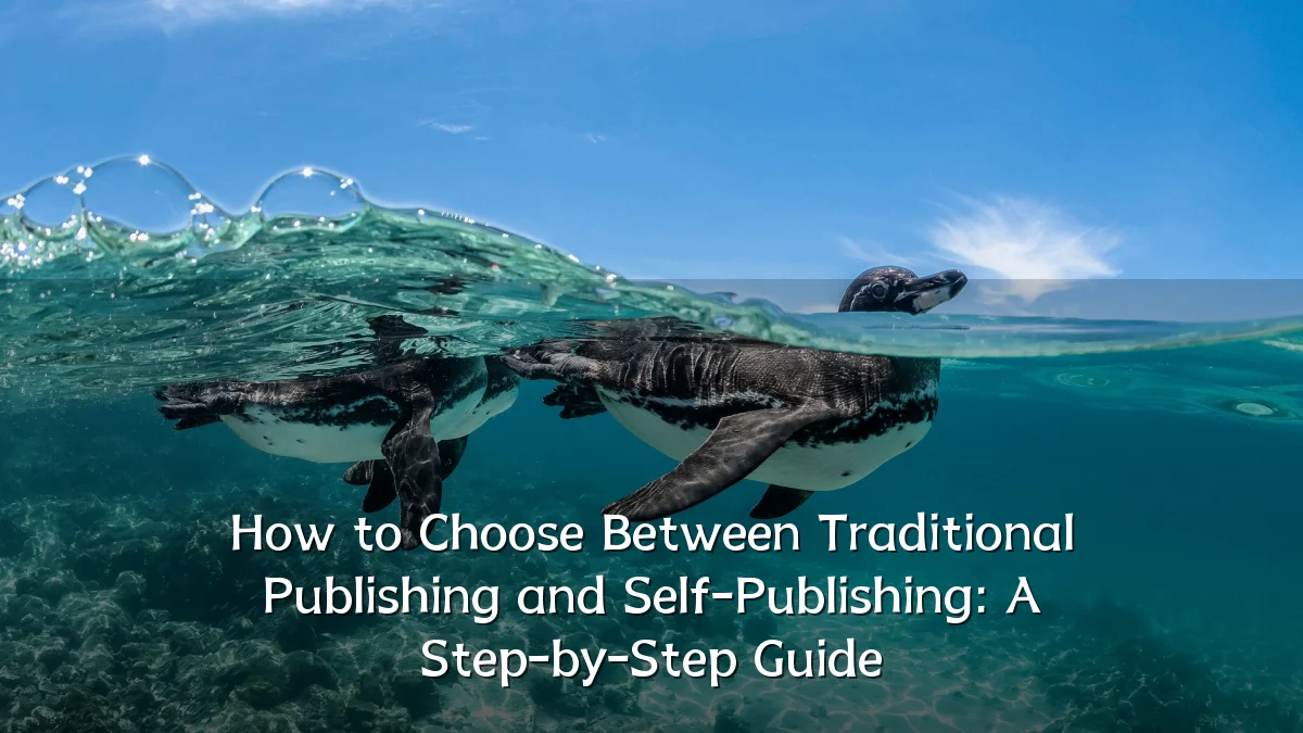 How to Choose Between Traditional Publishing and Self-Publishing: A Step-by-Step Guide