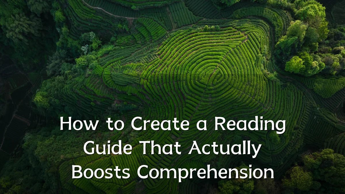 How to Create a Reading Guide That Actually Boosts Comprehension