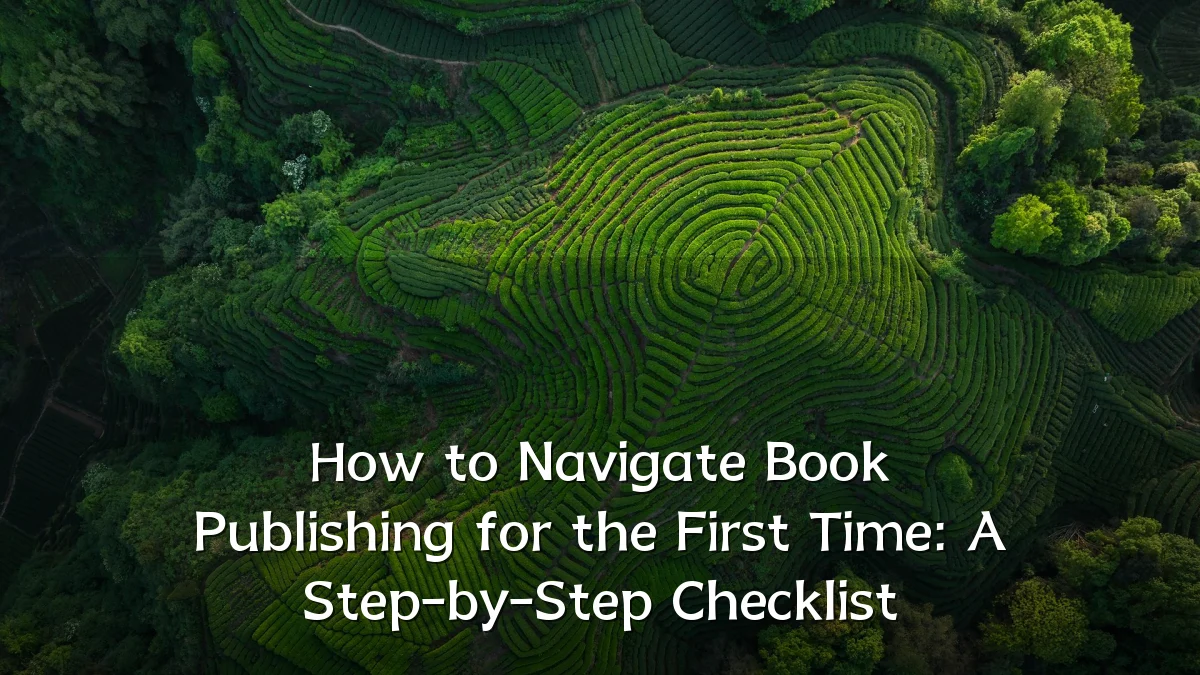 How to Navigate Book Publishing for the First Time: A Step-by-Step Checklist