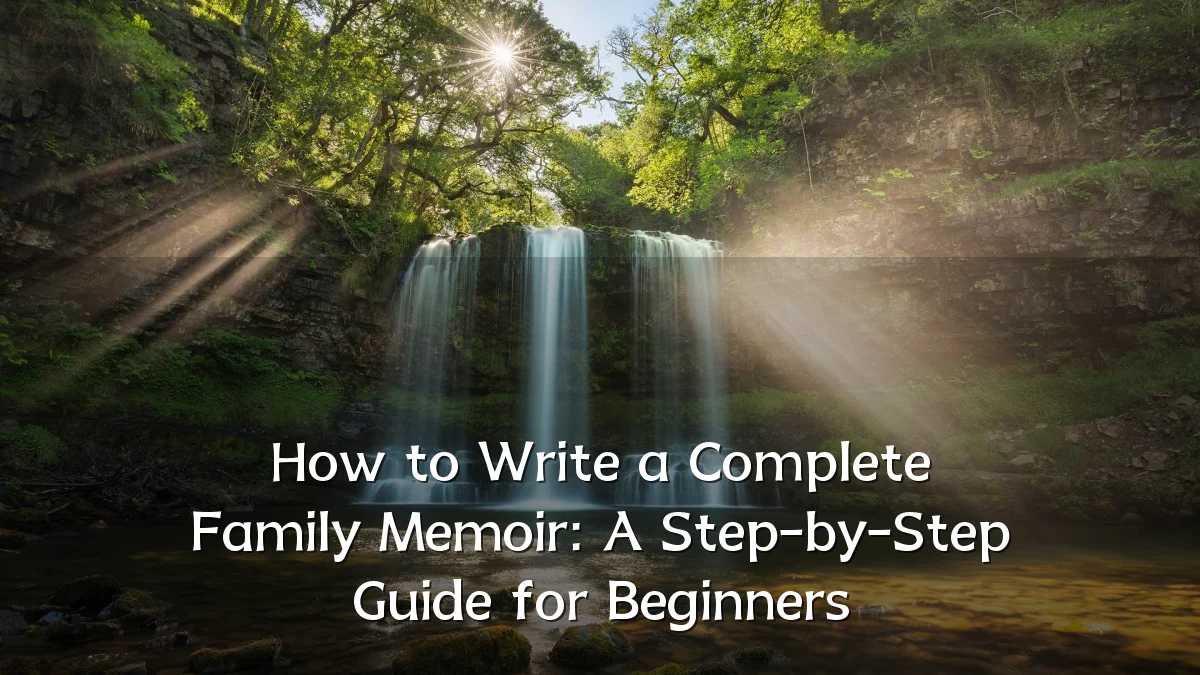 How to Write a Complete Family Memoir: A Step-by-Step Guide for Beginners