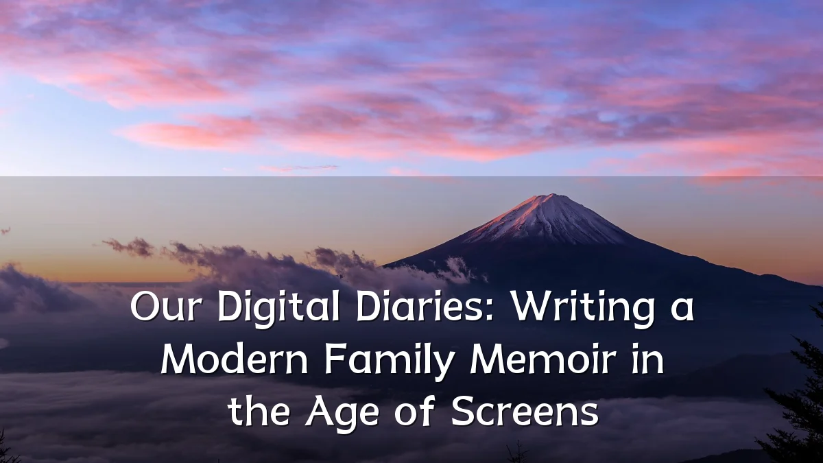 Our Digital Diaries: Writing a Modern Family Memoir in the Age of Screens