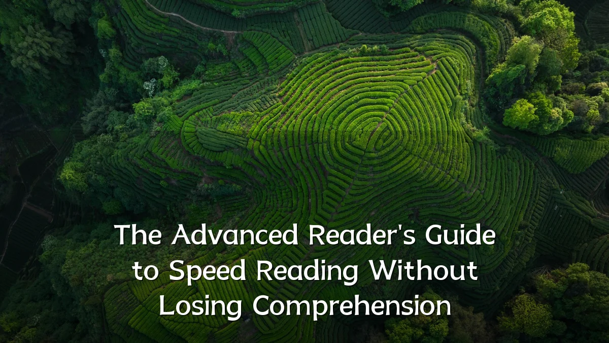 The Advanced Reader's Guide to Speed Reading Without Losing Comprehension