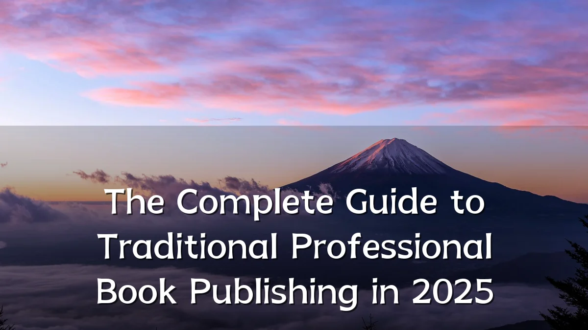 The Complete Guide to Traditional Professional Book Publishing in 2025