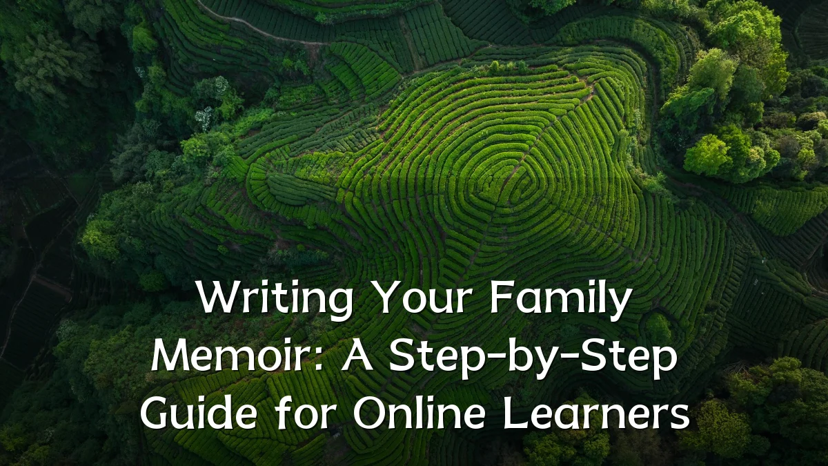 Writing Your Family Memoir: A Step-by-Step Guide for Online Learners