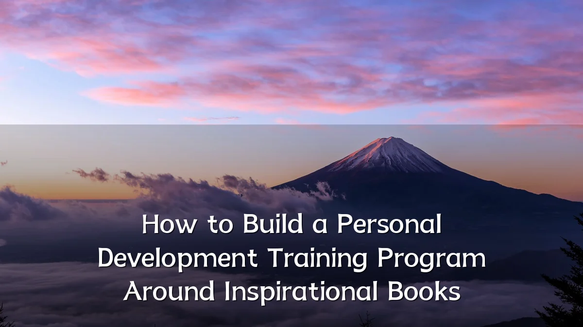 How to Build a Personal Development Training Program Around Inspirational Books
