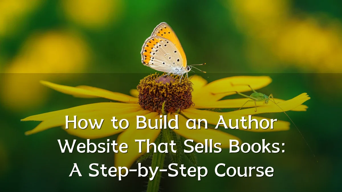 How to Build an Author Website That Sells Books: A Step-by-Step Course