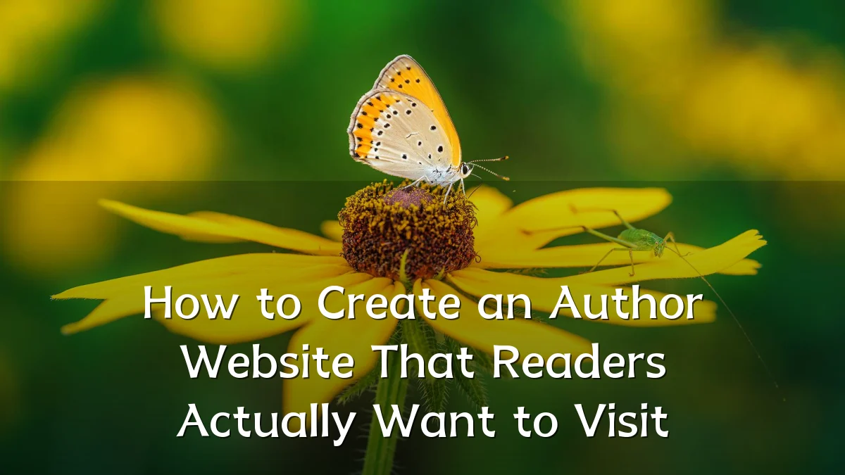 How to Create an Author Website That Readers Actually Want to Visit