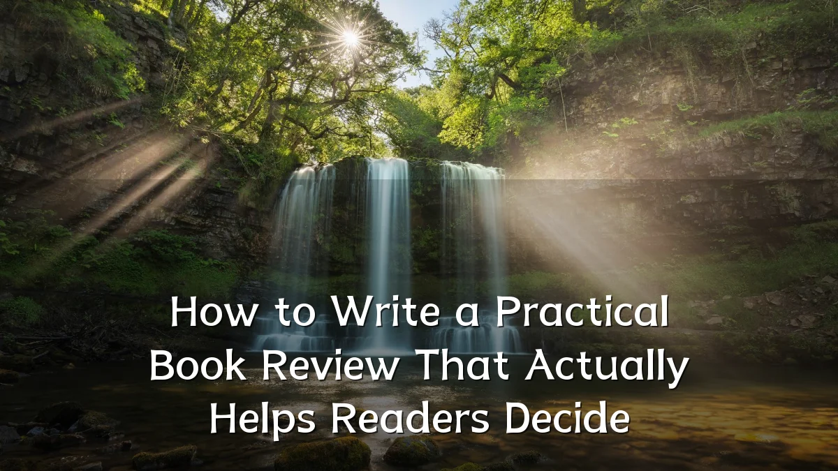 How to Write a Practical Book Review That Actually Helps Readers Decide