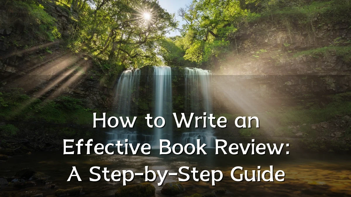 How to Write an Effective Book Review: A Step-by-Step Guide
