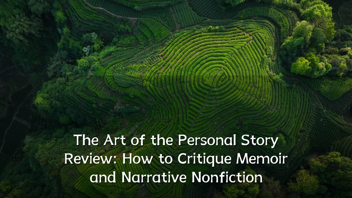 The Art of the Personal Story Review: How to Critique Memoir and Narrative Nonfiction