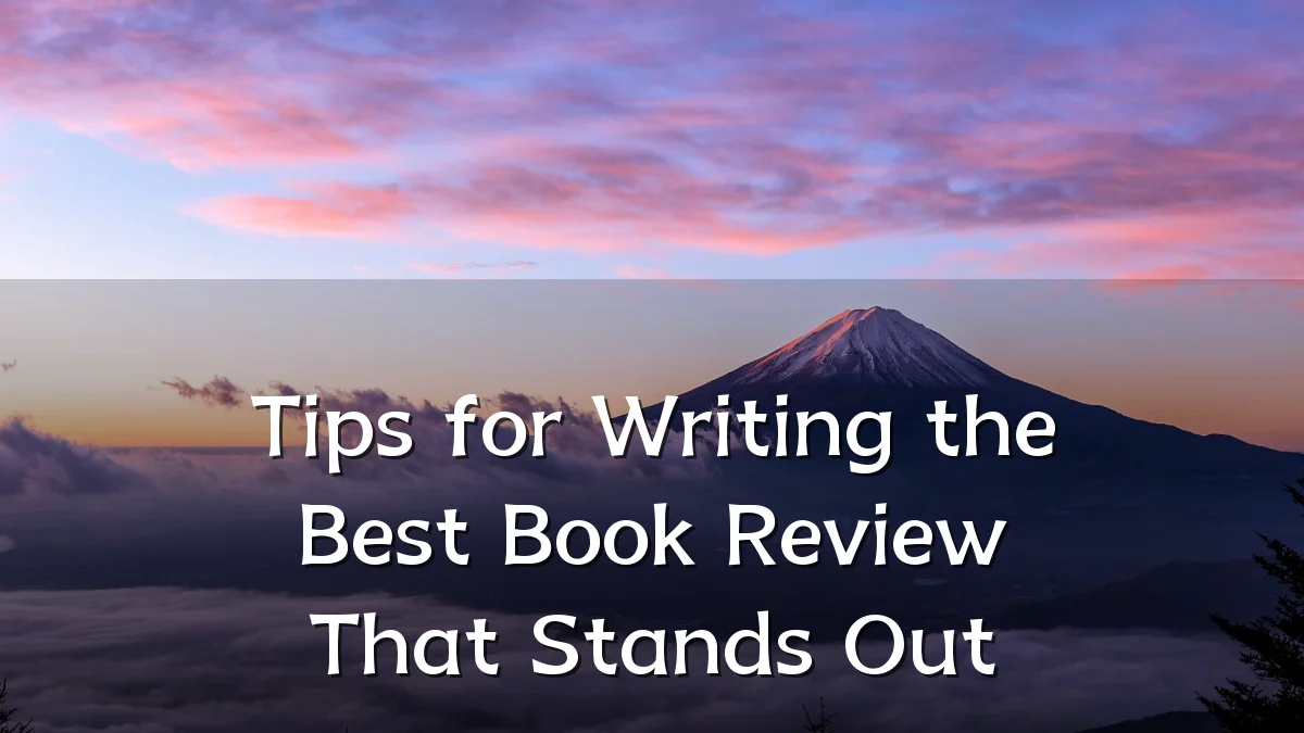 Tips for Writing the Best Book Review That Stands Out